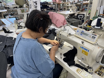 縫製課 池本 由紀さん
